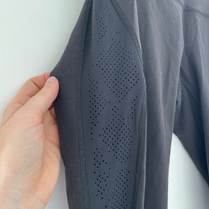 Lululemon snakeskin black leggings